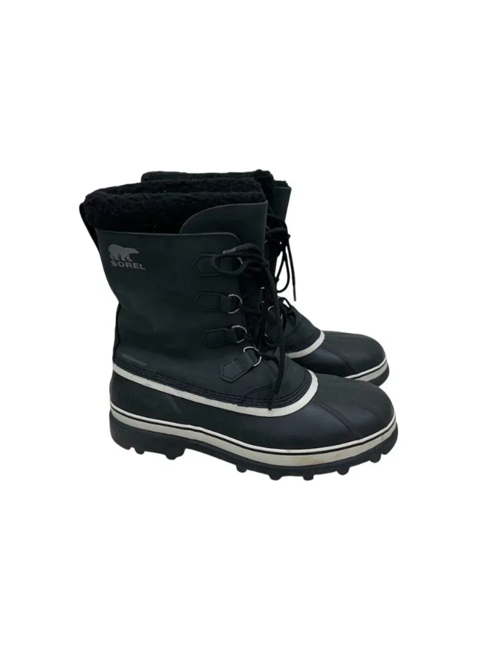 Sorel Caribou Waterproof Winter Snow Boots Outdoor Lined Shoe NM1000-016 Mens 13